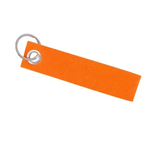 Felt Wrist Keychain With Metal Split Ring - Felt Wrist Keychain With Metal Split Ring - Image 5 of 7