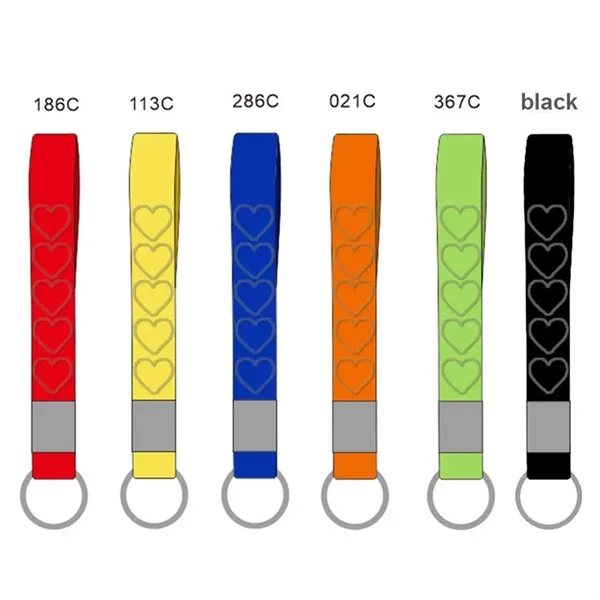 Push Pop Fidget Wrist Strap Keychain - Push Pop Fidget Wrist Strap Keychain - Image 2 of 4
