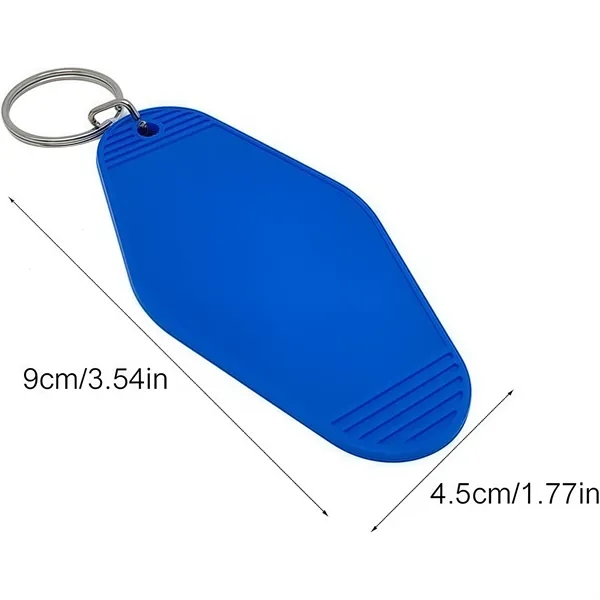Blank Hotel Keychains Vintage Motel - Blank Hotel Keychains Vintage Motel - Image 1 of 4