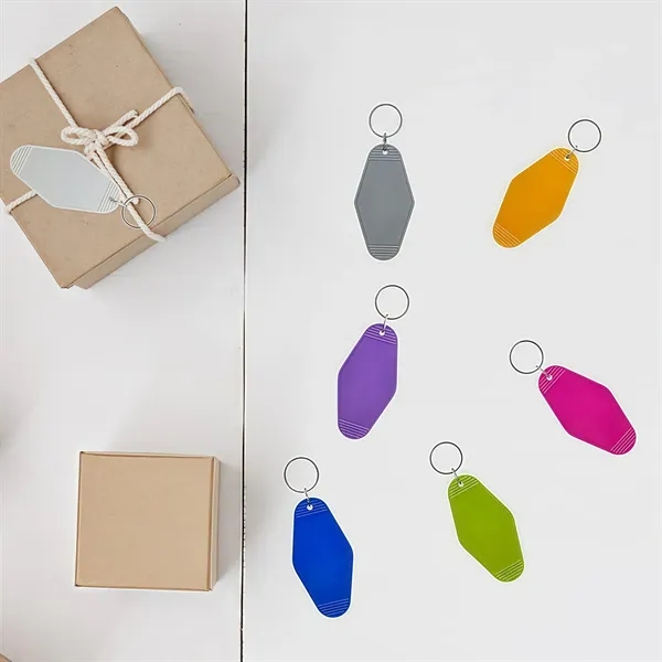 Blank Hotel Keychains Vintage Motel - Blank Hotel Keychains Vintage Motel - Image 3 of 4