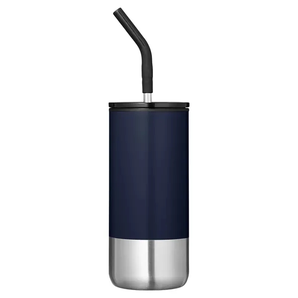 Summit 16 oz. Insulated Tumbler With Straw - Summit 16 oz. Insulated Tumbler With Straw - Image 1 of 5