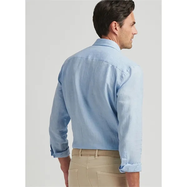Peter Millar Astino Lino Delave Sport Shirt - Peter Millar Astino Lino Delave Sport Shirt - Image 2 of 6