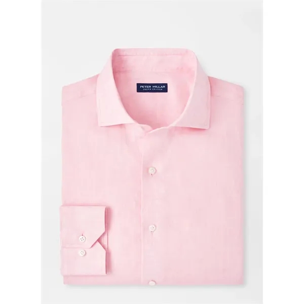 Peter Millar Astino Lino Delave Sport Shirt - Peter Millar Astino Lino Delave Sport Shirt - Image 3 of 6