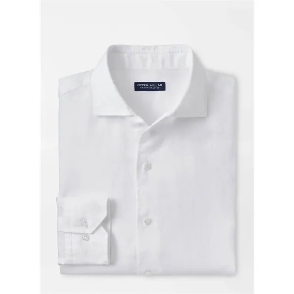 Peter Millar Astino Lino Delave Sport Shirt - Peter Millar Astino Lino Delave Sport Shirt - Image 6 of 6