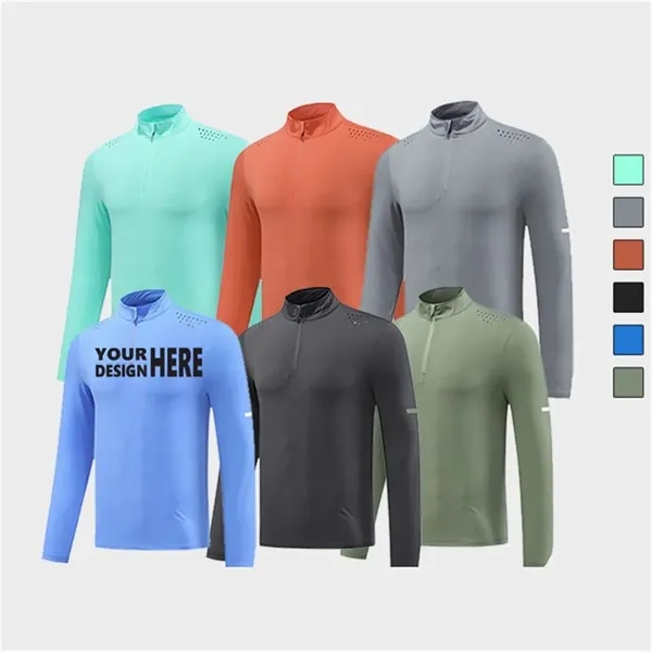 Reebok Icon 1/4-Zip Pullover - Men's - Embroidered - Reebok Icon 1/4-Zip Pullover - Men's - Embroidered - Image 0 of 4