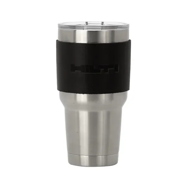 Custom HUNTSMAN Leather Tumbler Sleeve