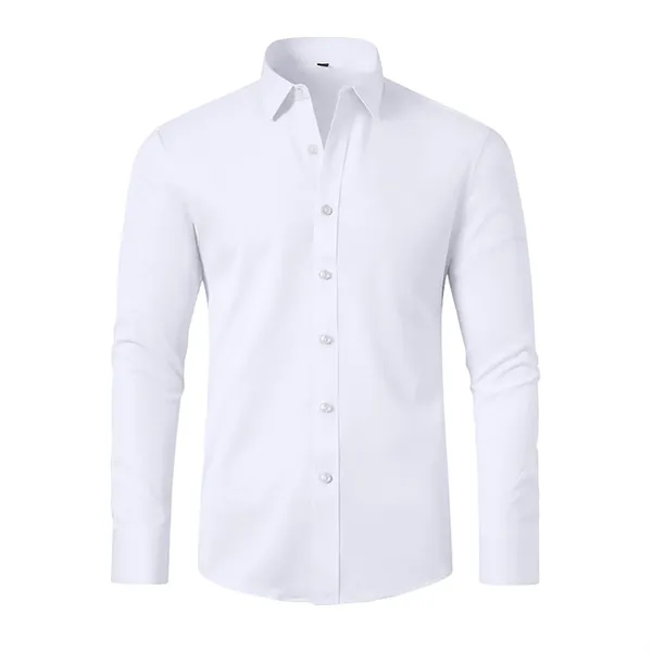 Men's Classic Long Sleeve Wrinkle - Free Shirt - Men's Classic Long Sleeve Wrinkle - Free Shirt - Image 2 of 12