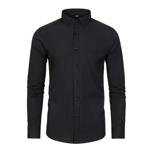 Men's Classic Long Sleeve Wrinkle - Free Shirt - Men's Classic Long Sleeve Wrinkle - Free Shirt - Image 3 of 12