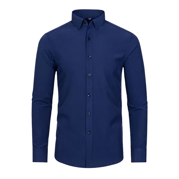 Men's Classic Long Sleeve Wrinkle - Free Shirt - Men's Classic Long Sleeve Wrinkle - Free Shirt - Image 7 of 12