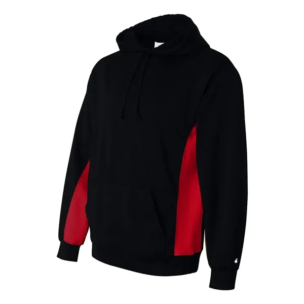 Badger Men's Performance Fleece Hooded Sweatshirt - Badger Men's Performance Fleece Hooded Sweatshirt - Image 7 of 59