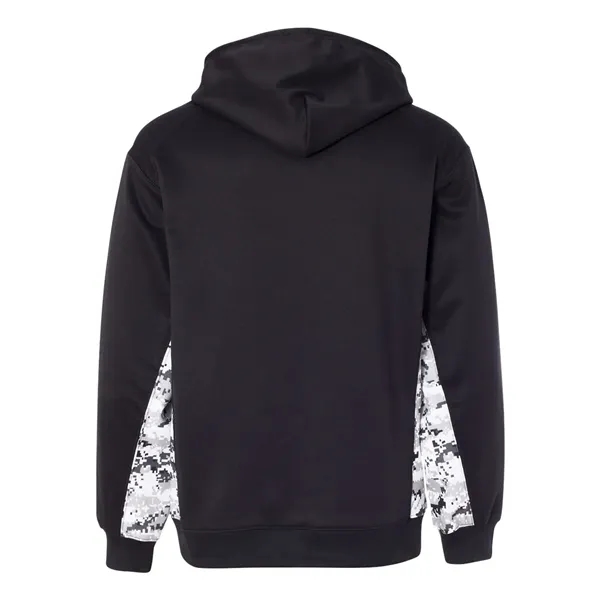 Badger Men's Digital Camo Colorblock Performance Fleece H... - Badger Men's Digital Camo Colorblock Performance Fleece H... - Image 6 of 39