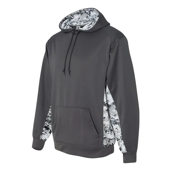 Badger Men's Digital Camo Colorblock Performance Fleece H... - Badger Men's Digital Camo Colorblock Performance Fleece H... - Image 19 of 39