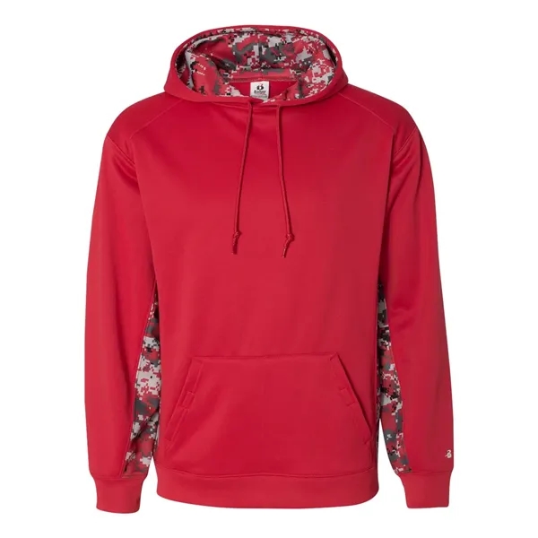 Badger Men's Digital Camo Colorblock Performance Fleece H... - Badger Men's Digital Camo Colorblock Performance Fleece H... - Image 30 of 39
