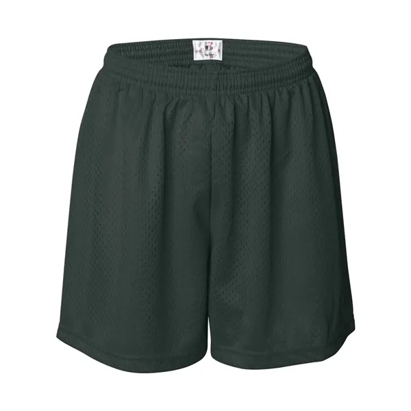 Badger Women's Pro Mesh 5" Solid Liner Shorts - Badger Women's Pro Mesh 5" Solid Liner Shorts - Image 9 of 36