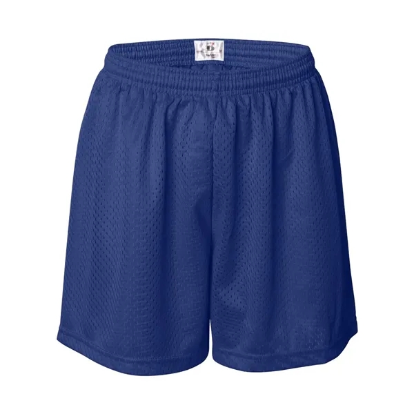 Badger Women's Pro Mesh 5" Solid Liner Shorts - Badger Women's Pro Mesh 5" Solid Liner Shorts - Image 26 of 36