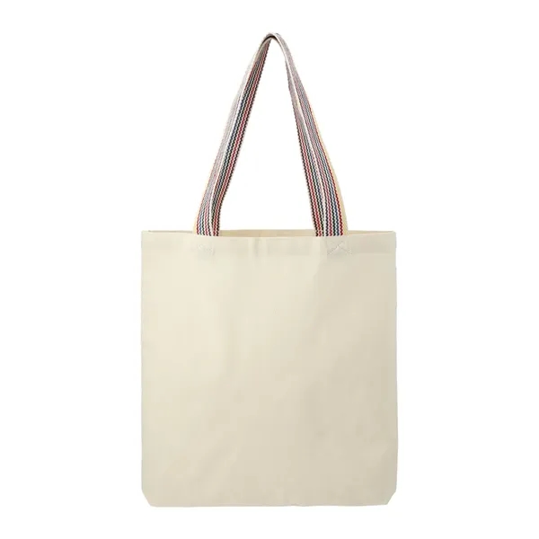 Rainbow Recycled 6oz Cotton Convention Tote - Rainbow Recycled 6oz Cotton Convention Tote - Image 1 of 4