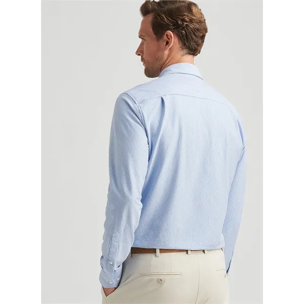 Peter Millar Excursionist Flex Thin Stripe Sport Shirt - Peter Millar Excursionist Flex Thin Stripe Sport Shirt - Image 1 of 2