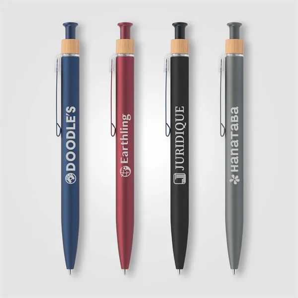 Reborn Click Softy Recycled Aluminum Pen - Reborn Click Softy Recycled Aluminum Pen - Image 0 of 13