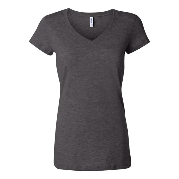 BELLA + CANVAS Women's Jersey V-Neck Tee - BELLA + CANVAS Women's Jersey V-Neck Tee - Image 7 of 27