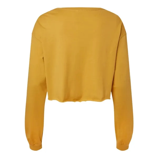 BELLA + CANVAS Women's FWD Fashion Crop Long Sleeve Tee - BELLA + CANVAS Women's FWD Fashion Crop Long Sleeve Tee - Image 12 of 16