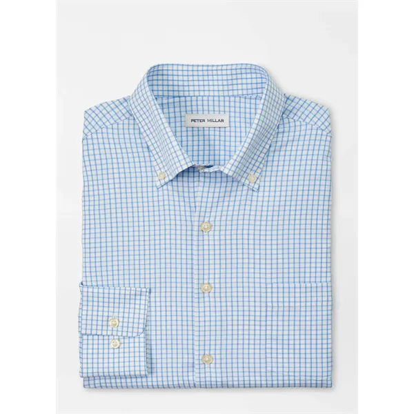 Peter Millar Hanford Performance Twill Sport Shirt - Peter Millar Hanford Performance Twill Sport Shirt - Image 0 of 4