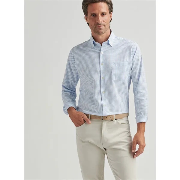 Peter Millar Hanford Performance Twill Sport Shirt - Peter Millar Hanford Performance Twill Sport Shirt - Image 1 of 4