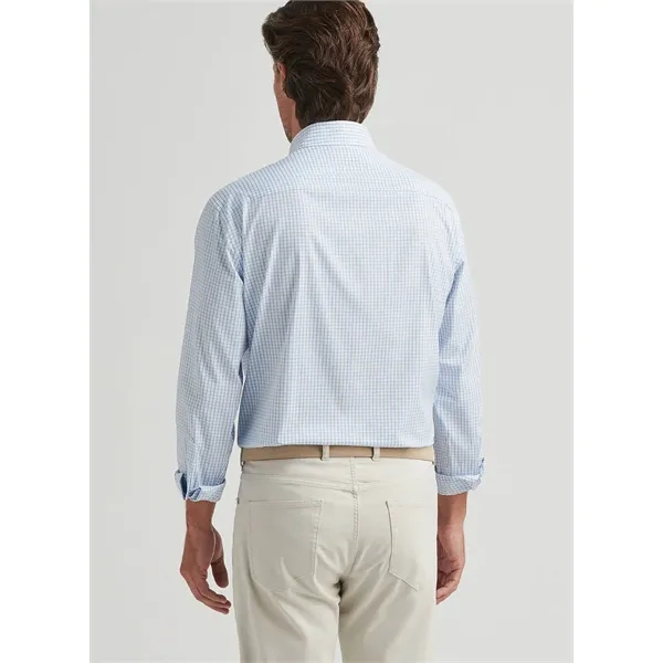 Peter Millar Hanford Performance Twill Sport Shirt - Peter Millar Hanford Performance Twill Sport Shirt - Image 2 of 4