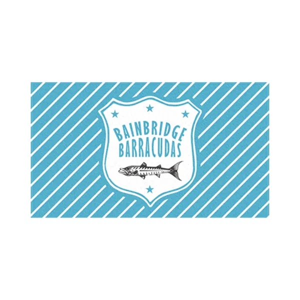Custom WOVEN Beach Towel (30"x 60"), Made in USA - Custom WOVEN Beach Towel (30"x 60"), Made in USA - Image 3 of 5
