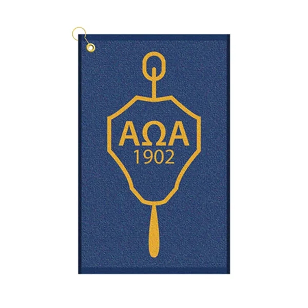 Custom WOVEN Golf Towel (16"x 24"), Made in USA - Custom WOVEN Golf Towel (16"x 24"), Made in USA - Image 4 of 6
