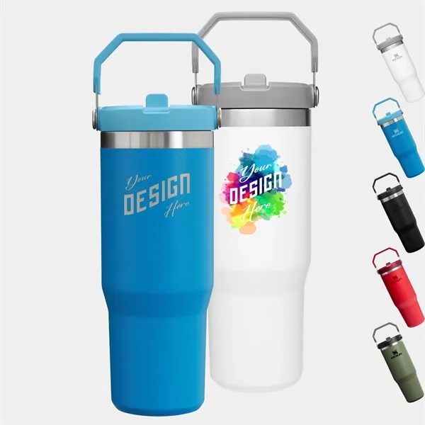 30 oz Stanley® Stainless Steel Insulated Flip Straw Jug - 30 oz Stanley® Stainless Steel Insulated Flip Straw Jug - Image 0 of 8