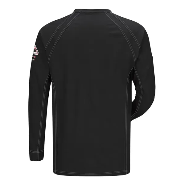 Bulwark Men's Long Sleeve Henley - Bulwark Men's Long Sleeve Henley - Image 3 of 8