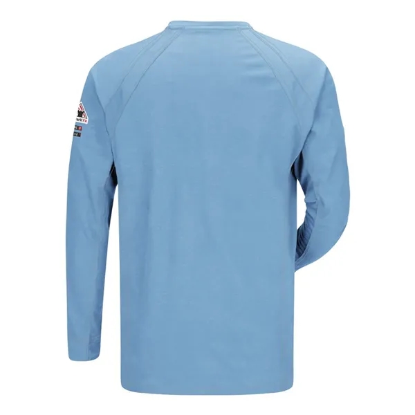 Bulwark Men's Long Sleeve Henley - Bulwark Men's Long Sleeve Henley - Image 5 of 8