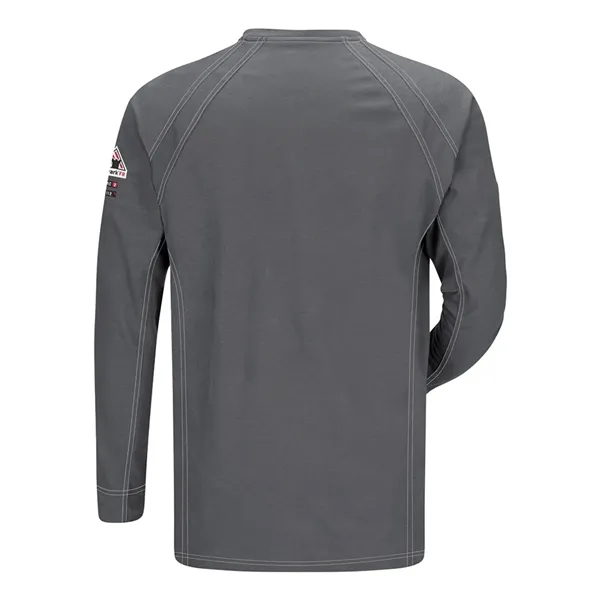 Bulwark Men's Long Sleeve Henley - Bulwark Men's Long Sleeve Henley - Image 6 of 8