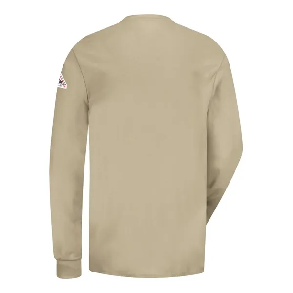 Bulwark Men's Tall Long Sleeve Tagless Henley Shirt - Bulwark Men's Tall Long Sleeve Tagless Henley Shirt - Image 2 of 8