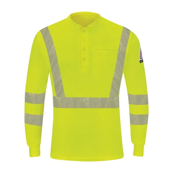 Bulwark Men's Tall Hi-Visibility Lightweight Long Sleeve ... - Bulwark Men's Tall Hi-Visibility Lightweight Long Sleeve ... - Image 1 of 2