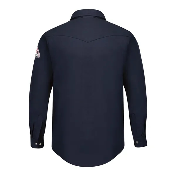 Bulwark Men's Tall Snap-Front Uniform Shirt - Nomex® IIIA... - Bulwark Men's Tall Snap-Front Uniform Shirt - Nomex® IIIA... - Image 2 of 6
