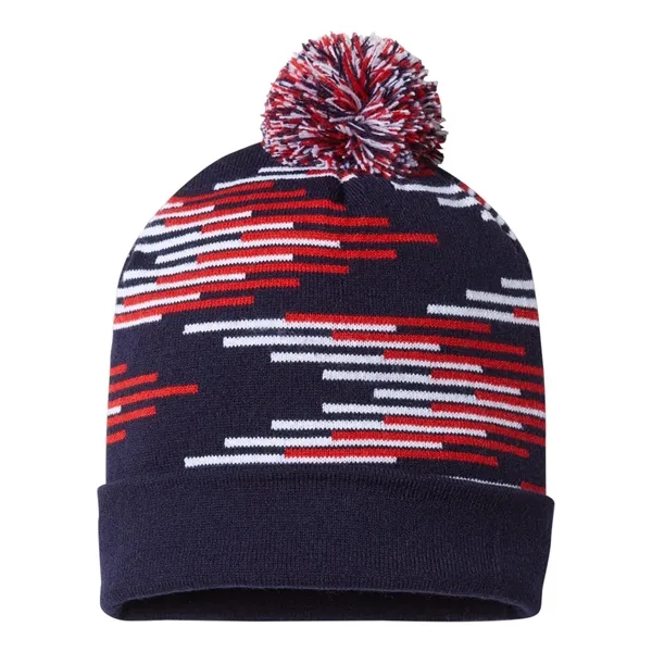 CAP AMERICA USA-Made Bar Beanie - CAP AMERICA USA-Made Bar Beanie - Image 6 of 7