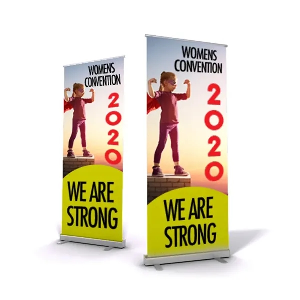 Retractable Banner with Stand and Carrying Case - Retractable Banner with Stand and Carrying Case - Image 0 of 1