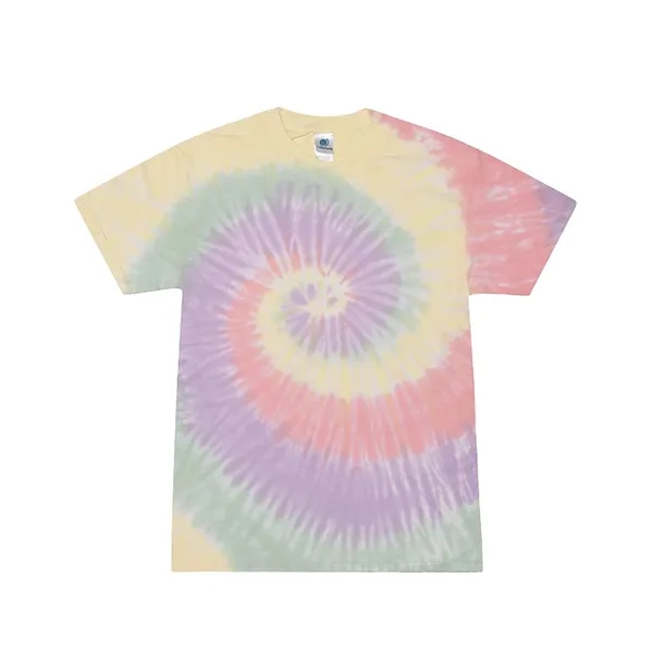 Colortone Unisex Multi-Color Tie-Dyed T-Shirt - Colortone Unisex Multi-Color Tie-Dyed T-Shirt - Image 107 of 108