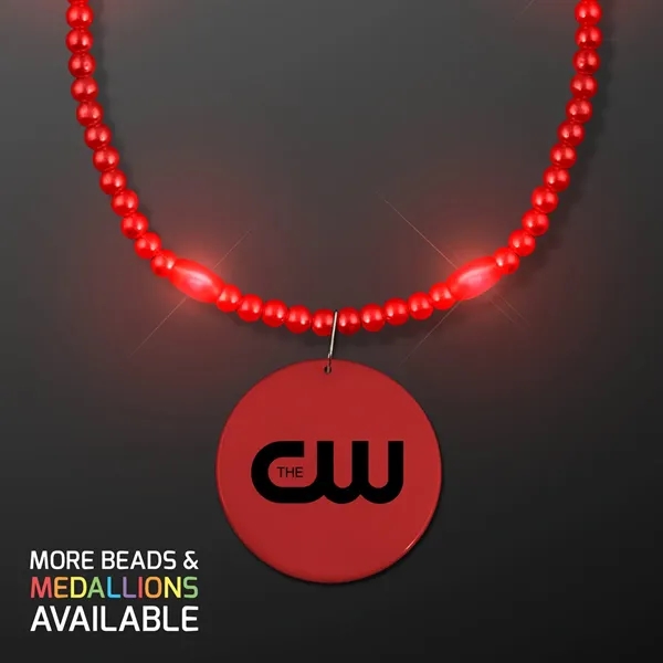 LED Light Beads with Medallion - LED Light Beads with Medallion - Image 8 of 8