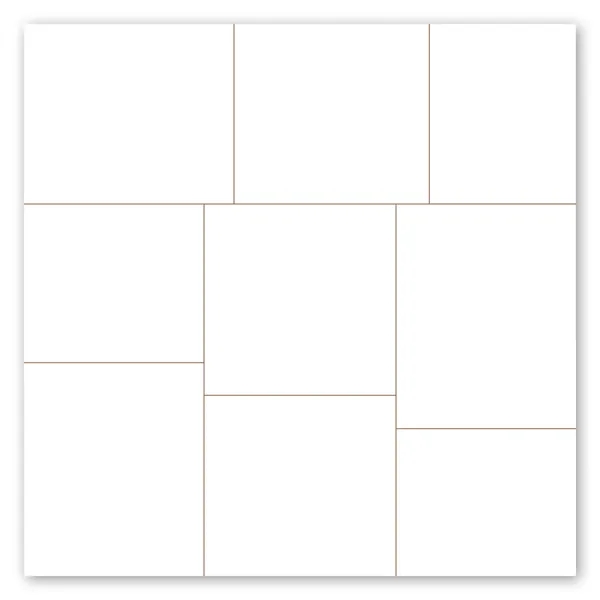 Square Magnet w/ 8 Message Magnets - Square Magnet w/ 8 Message Magnets - Image 1 of 1