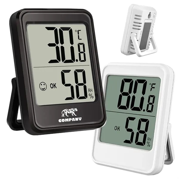 Digital LCD Thermometer Hygrometer - Digital LCD Thermometer Hygrometer - Image 0 of 4