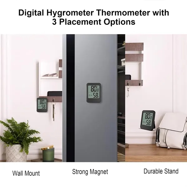 Digital LCD Thermometer Hygrometer - Digital LCD Thermometer Hygrometer - Image 3 of 4