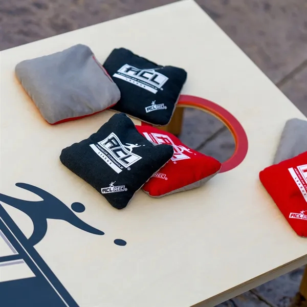 Victory Tailgate - ACL Rounded Edge Cornhole Bags - Red/Blk - Victory Tailgate - ACL Rounded Edge Cornhole Bags - Red/Blk - Image 2 of 18