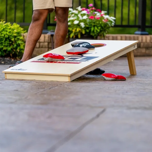 Victory Tailgate - ACL Rounded Edge Cornhole Bags - Red/Blk - Victory Tailgate - ACL Rounded Edge Cornhole Bags - Red/Blk - Image 8 of 18