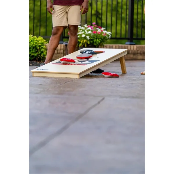 Victory Tailgate - ACL Rounded Edge Cornhole Bags - Red/Blk - Victory Tailgate - ACL Rounded Edge Cornhole Bags - Red/Blk - Image 10 of 18