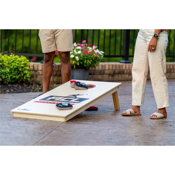 Victory Tailgate - ACL Rounded Edge Cornhole Bags - Red/Blk - Victory Tailgate - ACL Rounded Edge Cornhole Bags - Red/Blk - Image 11 of 18