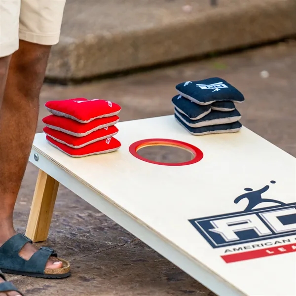 Victory Tailgate - ACL Rounded Edge Cornhole Bags - Red/Blk - Victory Tailgate - ACL Rounded Edge Cornhole Bags - Red/Blk - Image 12 of 18
