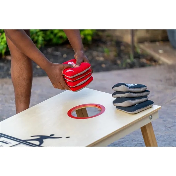 Victory Tailgate - ACL Rounded Edge Cornhole Bags - Red/Blk - Victory Tailgate - ACL Rounded Edge Cornhole Bags - Red/Blk - Image 13 of 18