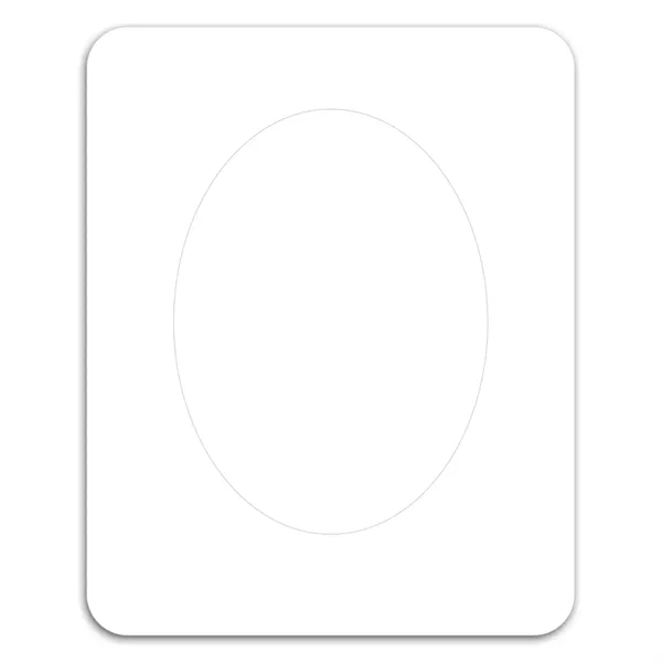 Oval Punch Out Picture Frame Magnet - Oval Punch Out Picture Frame Magnet - Image 1 of 1
